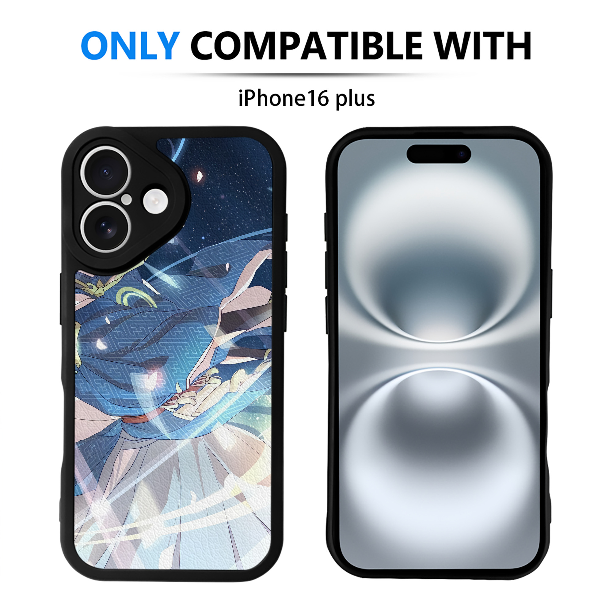 （画像用） 刀剣乱舞 Touken Ranbu 【iPhone 16シリーズ対応】シリコンスマホケース（レザー調） 材質：シリコン